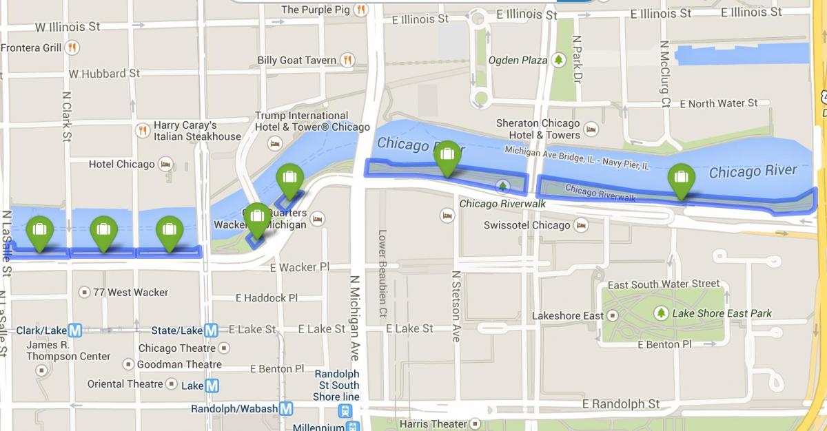 mapa de san antonio de Chicago