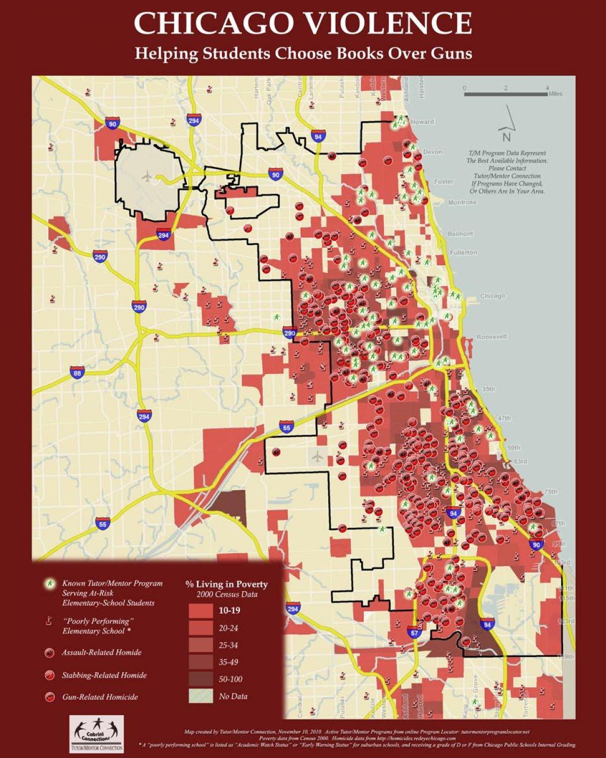 mapa del delito de Chicago