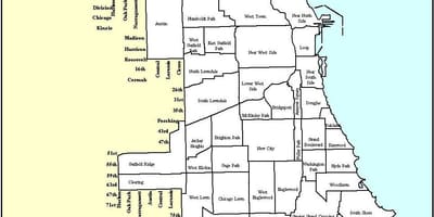 Mapa de zonificación de Chicago